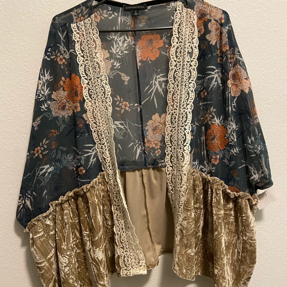 Cute Floral, Soft Cardigan